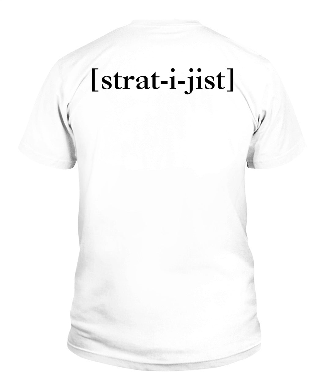 Strategist: Strategic Mindset Minimalist Style T-Shirt – for Strategy Experts in Gaming, Planning, Decision Making and Leading