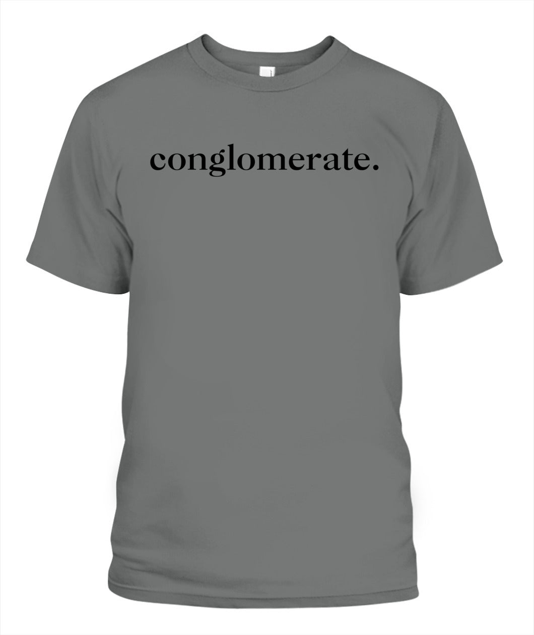 Conglomerate Mindset Minimalist Style T-Shirt – for Business Acquirers,Company Buyers, Strategic Thinkers and Business Minds