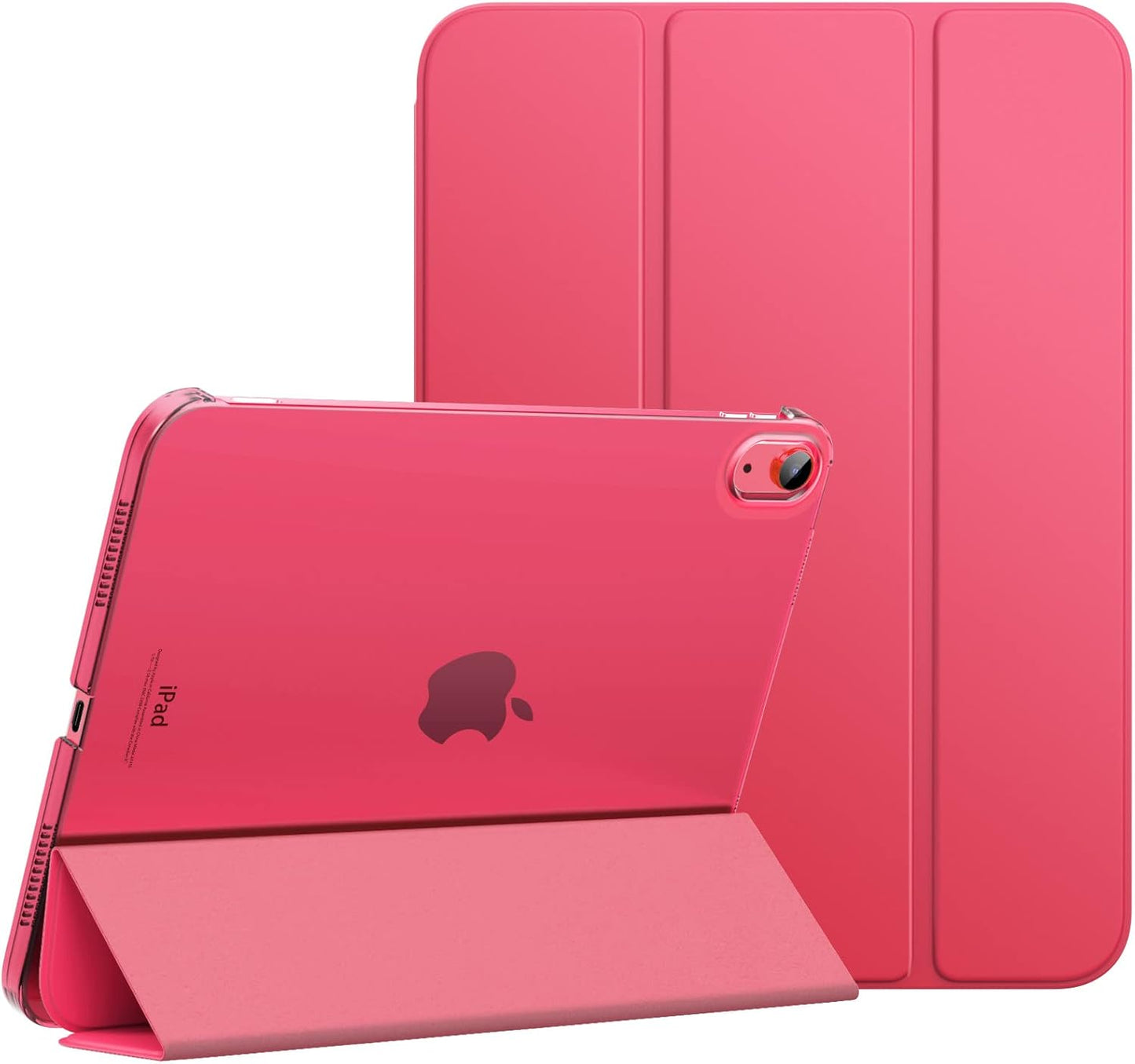 Case for Ipad (A16) 11Th Generation 11 Inch 2025, Ipad 10Th Generation 10.9 Inch 2022, Slim Stand Protective Cover with Hard PC Translucent Back Shell Cover, Support Touch ID, Navy Blue