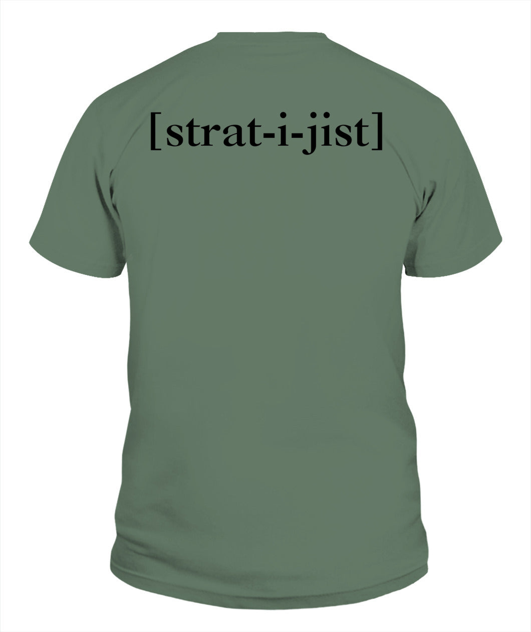 Strategist: Strategic Mindset Minimalist Style T-Shirt – for Strategy Experts in Gaming, Planning, Decision Making and Leading