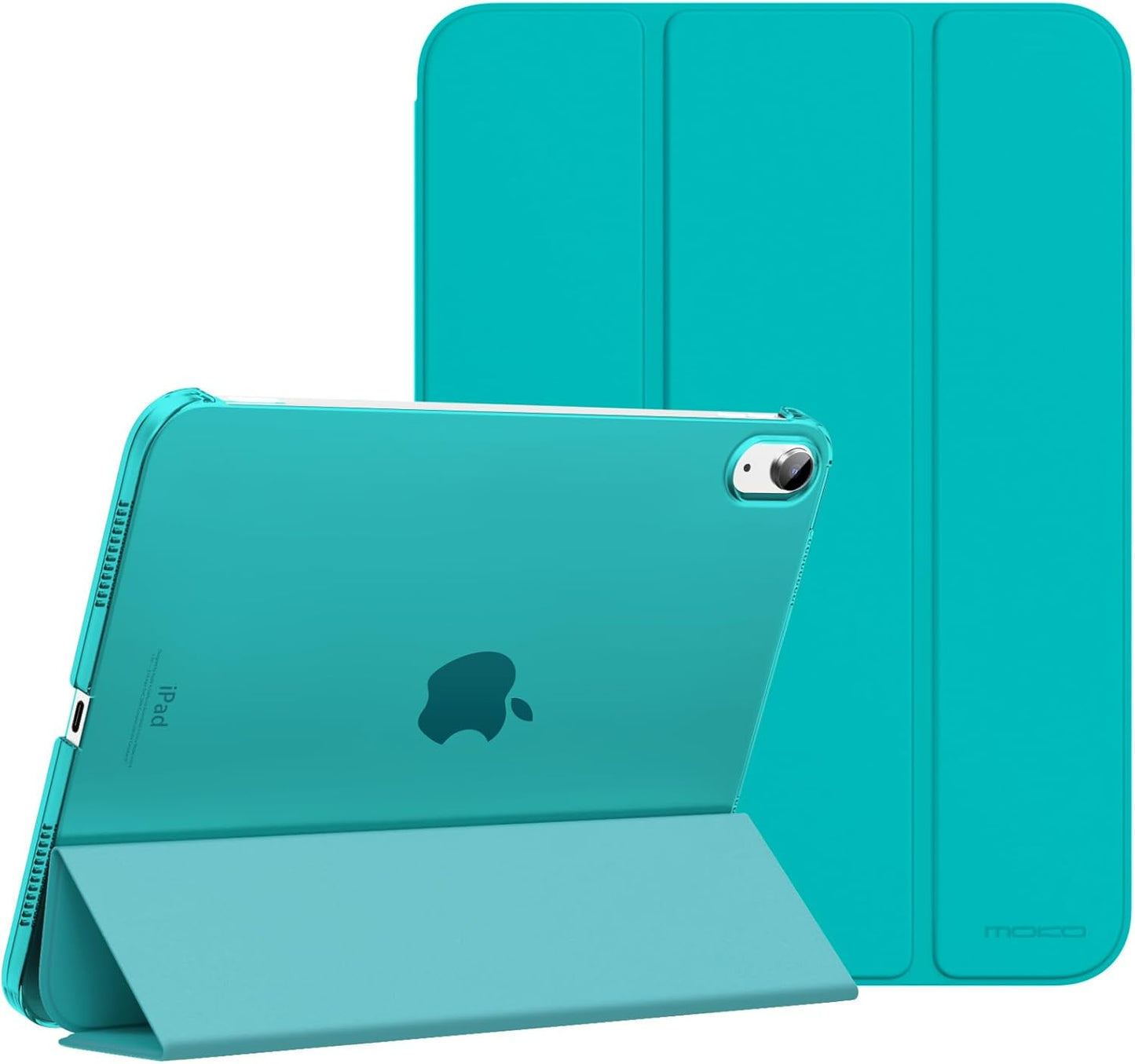 Case for Ipad (A16) 11Th Generation 11 Inch 2025, Ipad 10Th Generation 10.9 Inch 2022, Slim Stand Protective Cover with Hard PC Translucent Back Shell Cover, Support Touch ID, Navy Blue