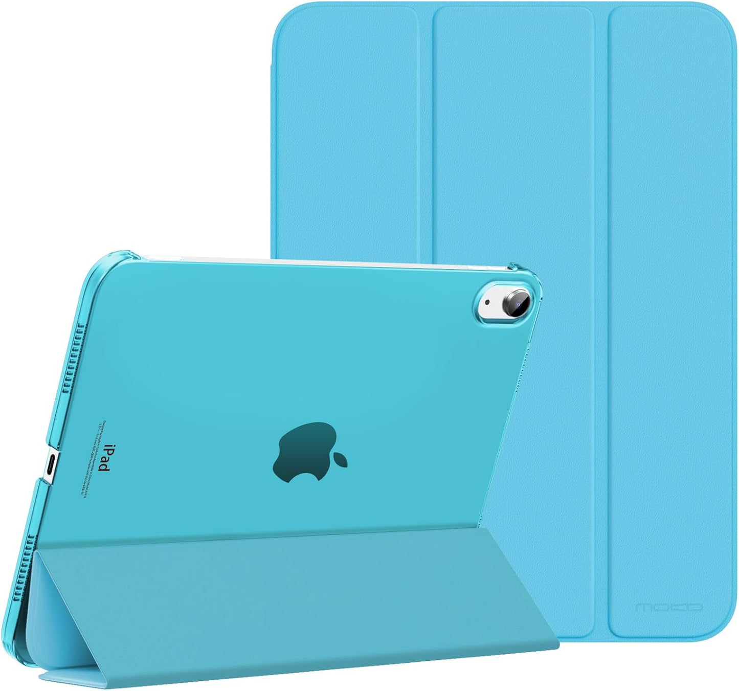 Case for Ipad (A16) 11Th Generation 11 Inch 2025, Ipad 10Th Generation 10.9 Inch 2022, Slim Stand Protective Cover with Hard PC Translucent Back Shell Cover, Support Touch ID, Navy Blue