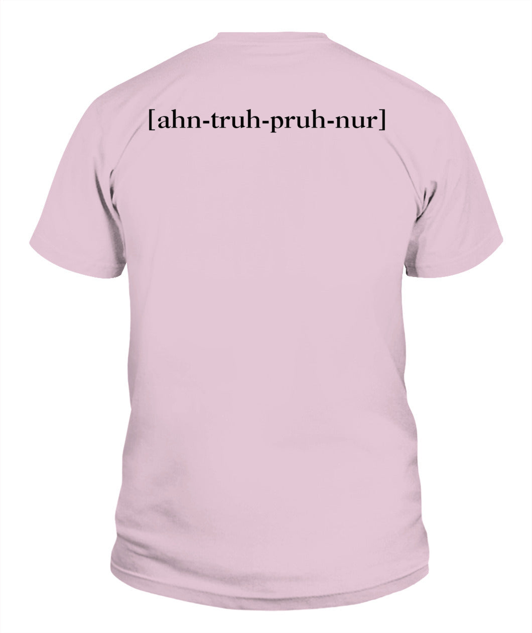Entrepreneur Mindset Minimalist Style T-Shirt – for Persons who Manage any Enterprise or Business