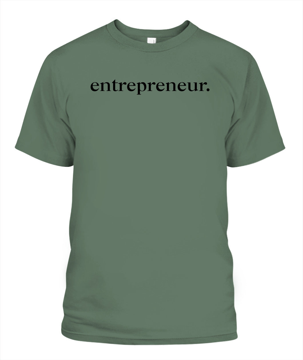 Entrepreneur Mindset Minimalist Style T-Shirt – for Persons who Manage any Enterprise or Business