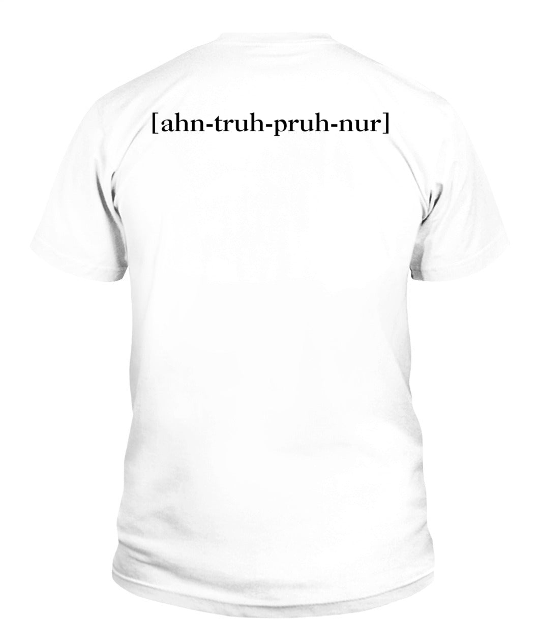 Limitless Entrepreneur Mindset Minimalist Style T-Shirt – for Persons who Manage any Enterprise or Business