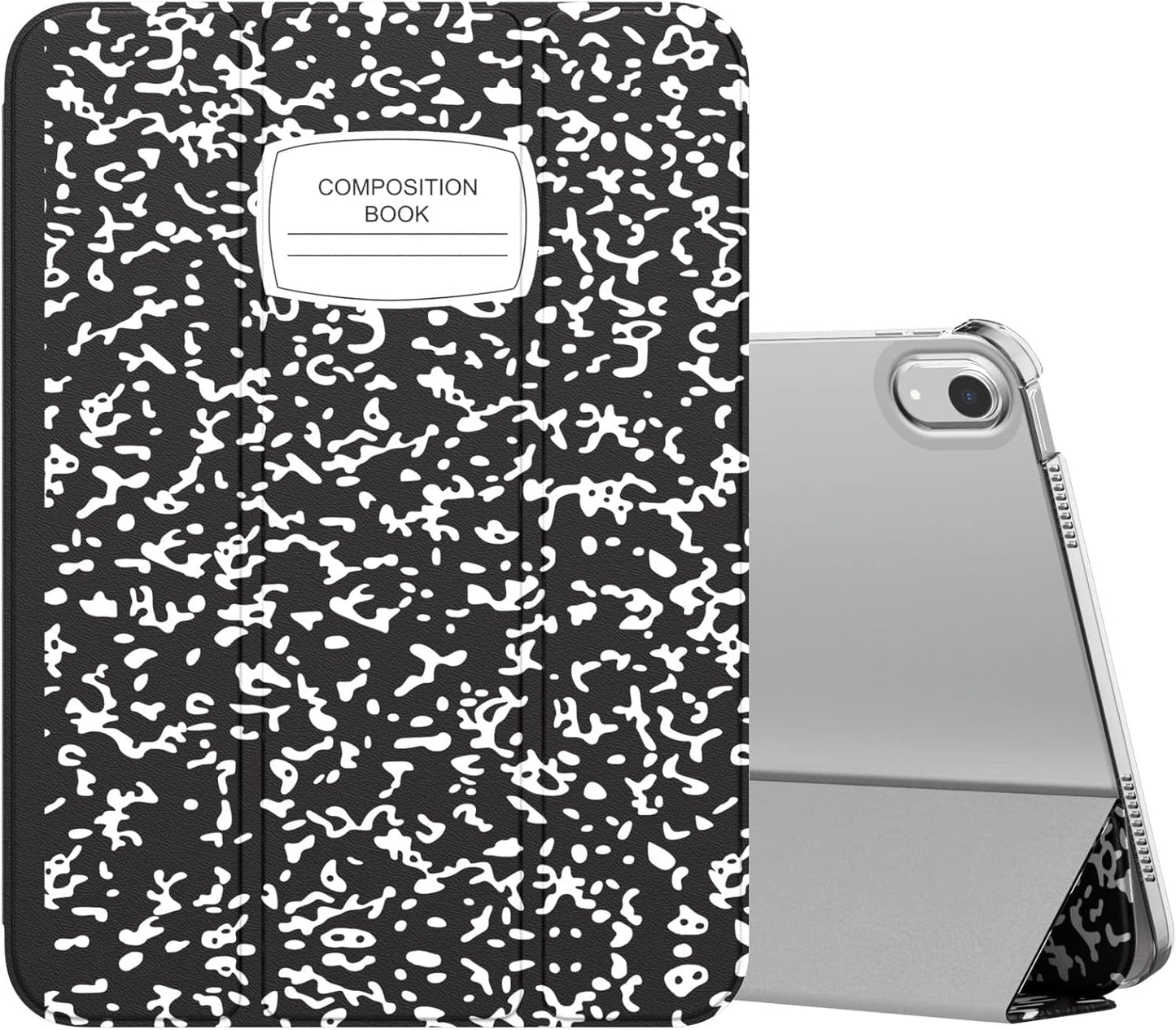 Case for Ipad (A16) 11Th Generation 11 Inch 2025, Ipad 10Th Generation 10.9 Inch 2022, Slim Stand Protective Cover with Hard PC Translucent Back Shell Cover, Support Touch ID, Navy Blue