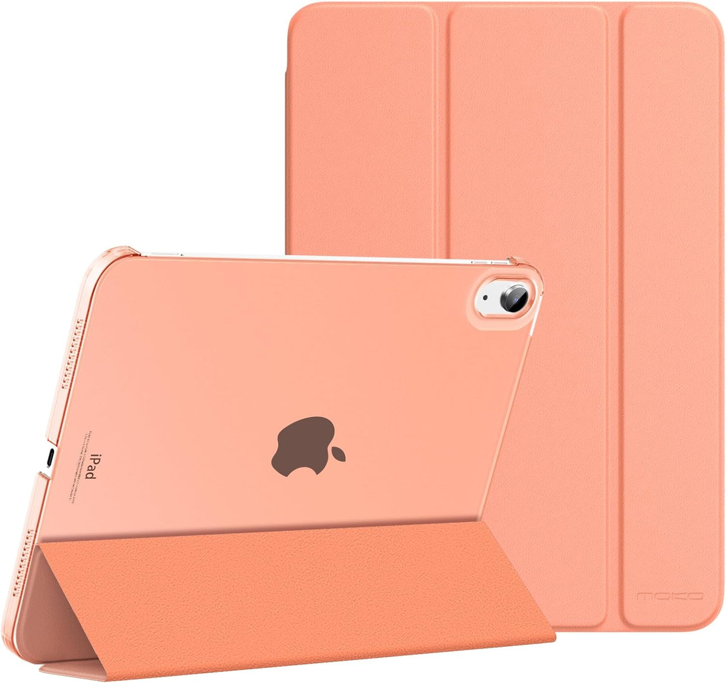 Case for Ipad (A16) 11Th Generation 11 Inch 2025, Ipad 10Th Generation 10.9 Inch 2022, Slim Stand Protective Cover with Hard PC Translucent Back Shell Cover, Support Touch ID, Navy Blue