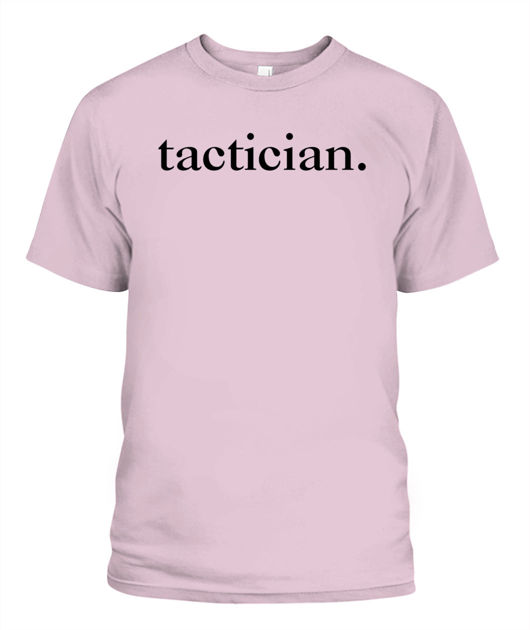 Tactician Strategic Mindset Minimalist Style T-Shirt – for Gamers, Thinkers, Leaders, Planners, Decision Makers and Strategist