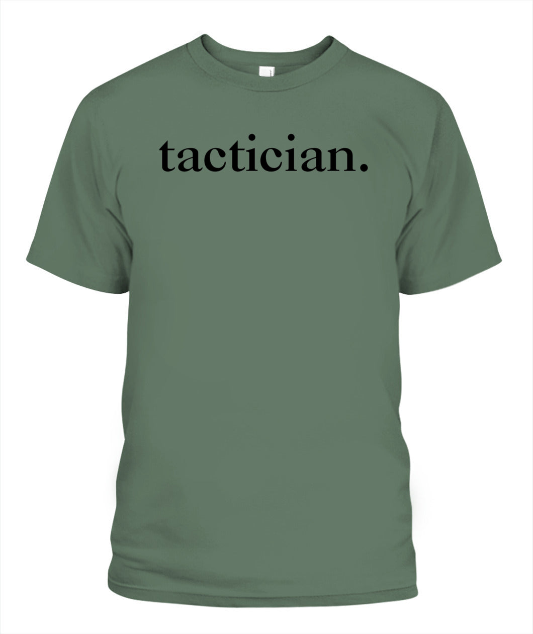 Tactician Strategic Mindset Minimalist Style T-Shirt – for Gamers, Thinkers, Leaders, Planners, Decision Makers and Strategist
