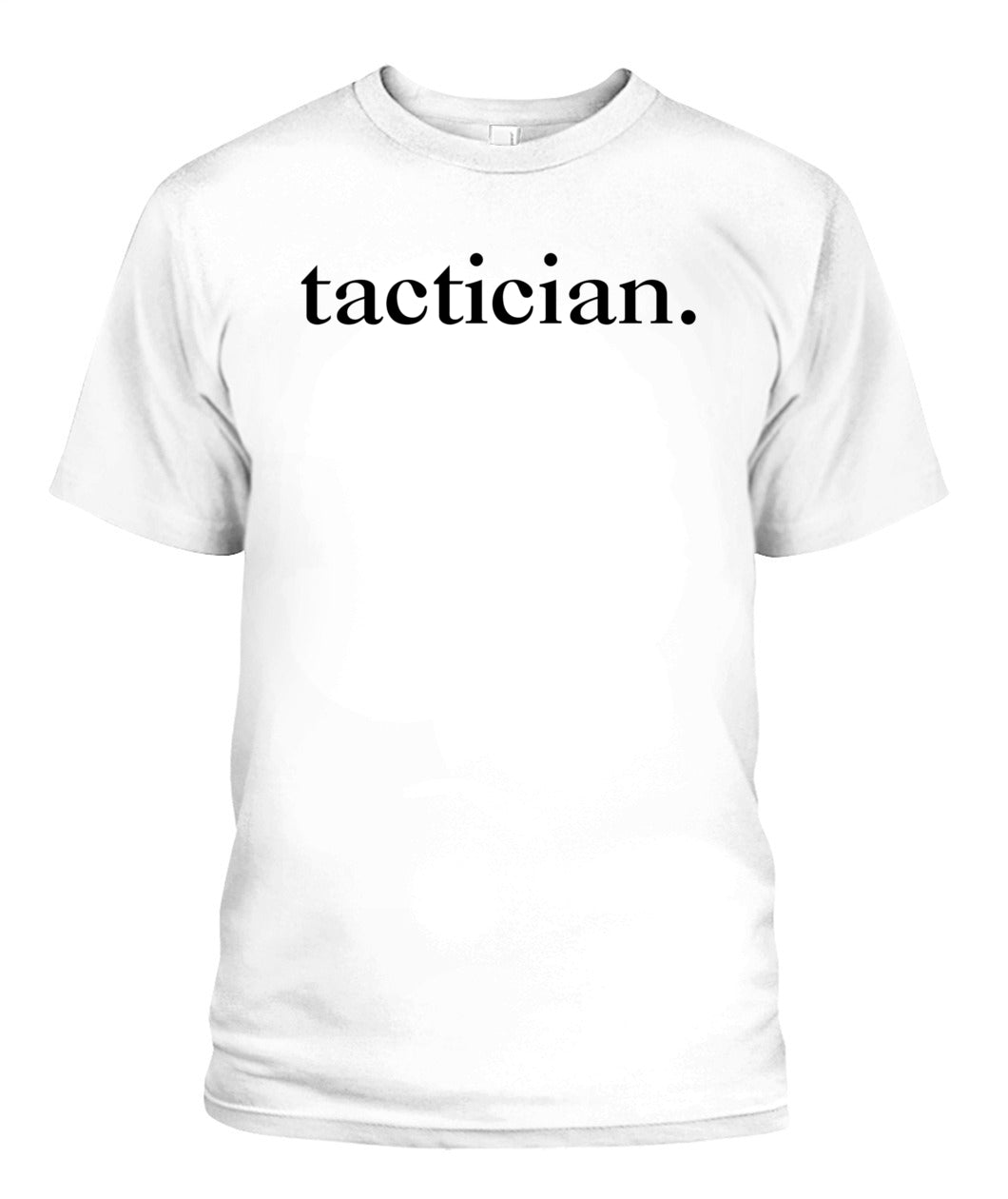 Tactician Strategic Mindset Minimalist Style T-Shirt – for Gamers, Thinkers, Leaders, Planners, Decision Makers and Strategist