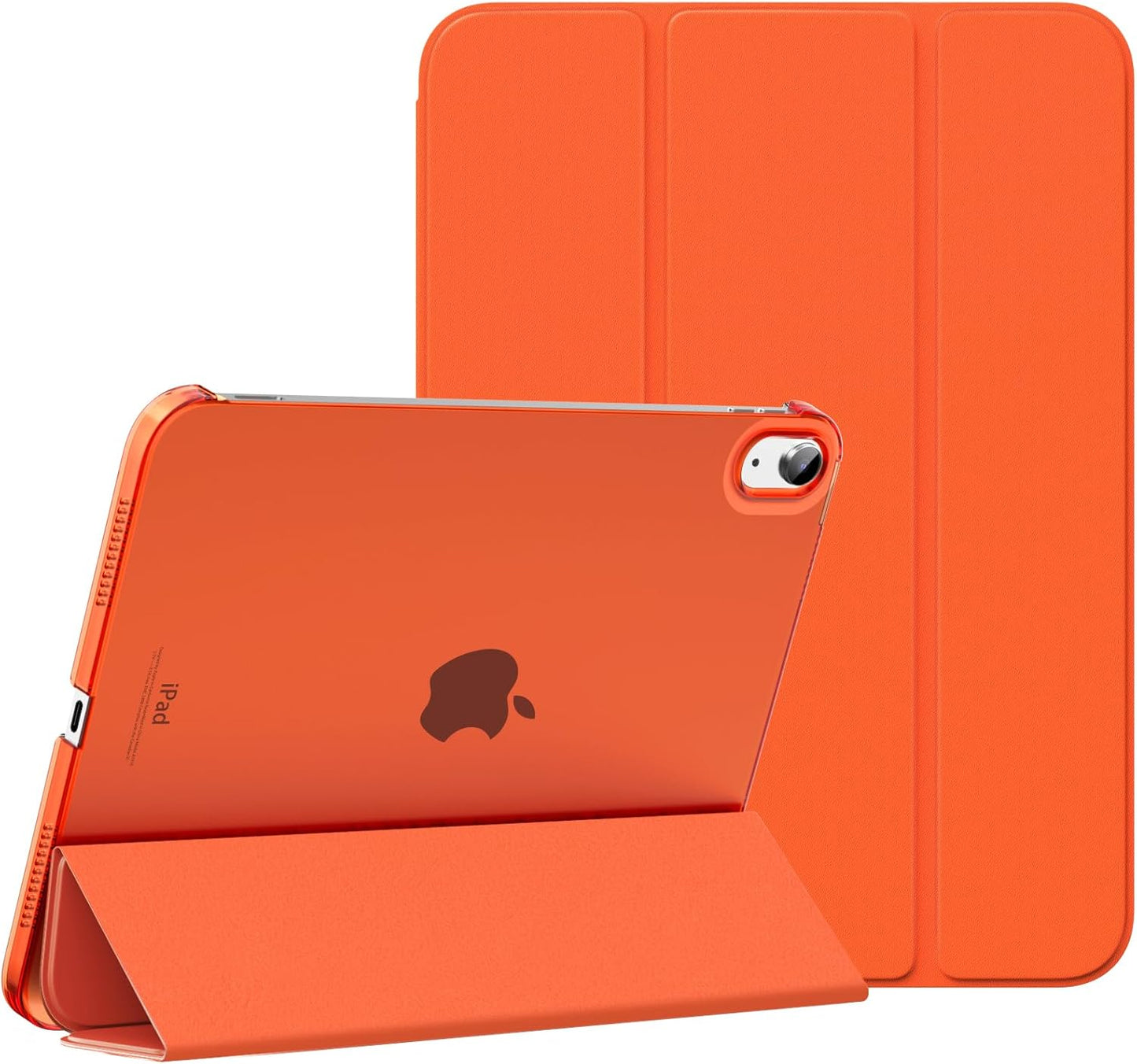 Case for Ipad (A16) 11Th Generation 11 Inch 2025, Ipad 10Th Generation 10.9 Inch 2022, Slim Stand Protective Cover with Hard PC Translucent Back Shell Cover, Support Touch ID, Navy Blue