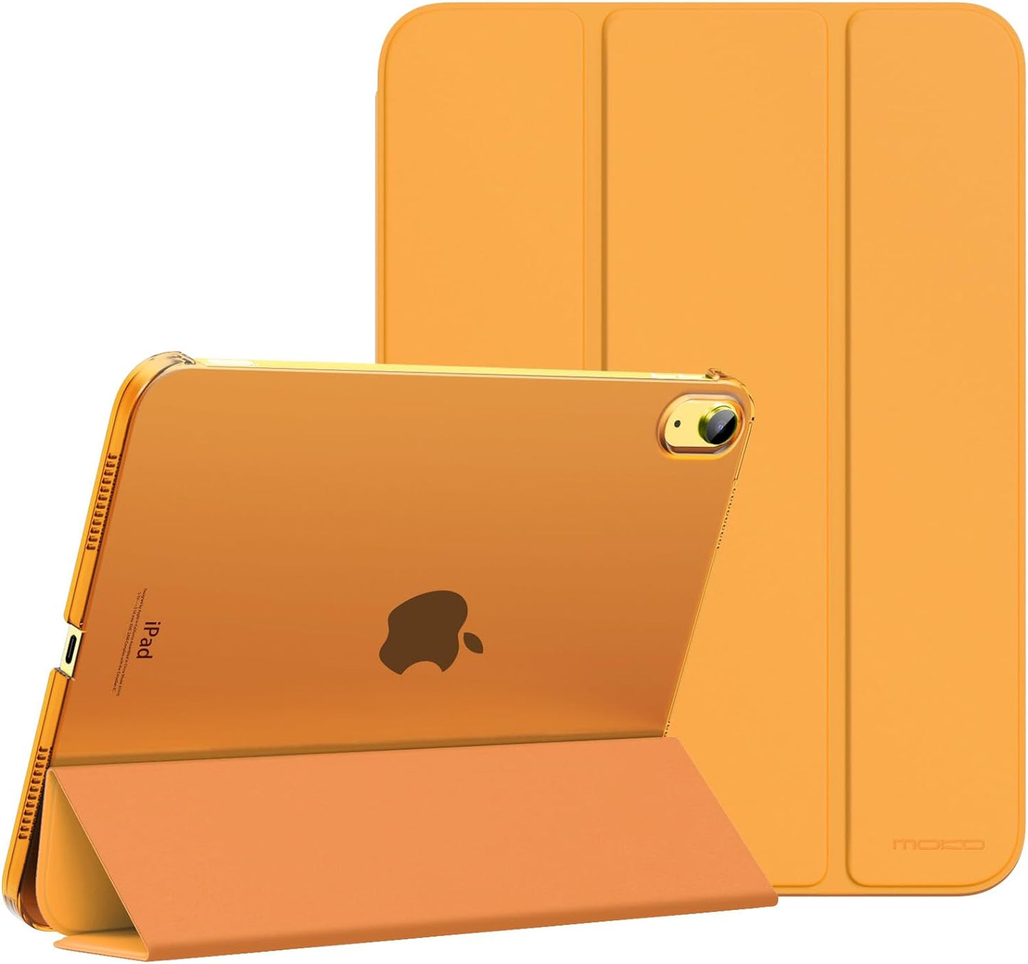 Case for Ipad (A16) 11Th Generation 11 Inch 2025, Ipad 10Th Generation 10.9 Inch 2022, Slim Stand Protective Cover with Hard PC Translucent Back Shell Cover, Support Touch ID, Navy Blue