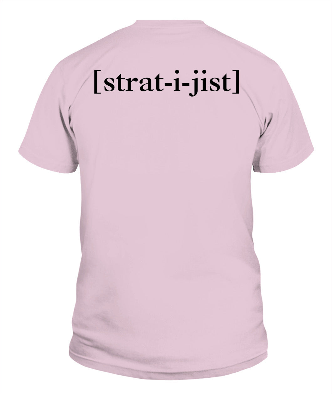 Strategist: Strategic Mindset Minimalist Style T-Shirt – for Strategy Experts in Gaming, Planning, Decision Making and Leading