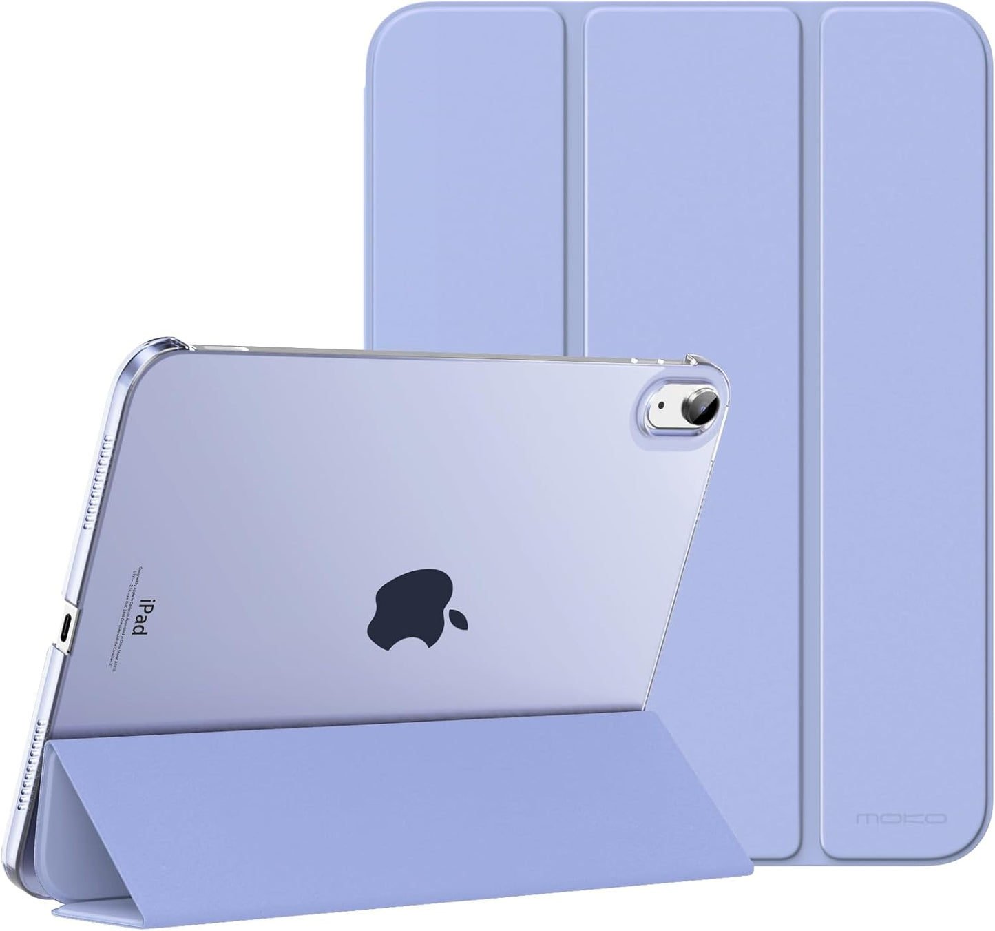 Case for Ipad (A16) 11Th Generation 11 Inch 2025, Ipad 10Th Generation 10.9 Inch 2022, Slim Stand Protective Cover with Hard PC Translucent Back Shell Cover, Support Touch ID, Navy Blue