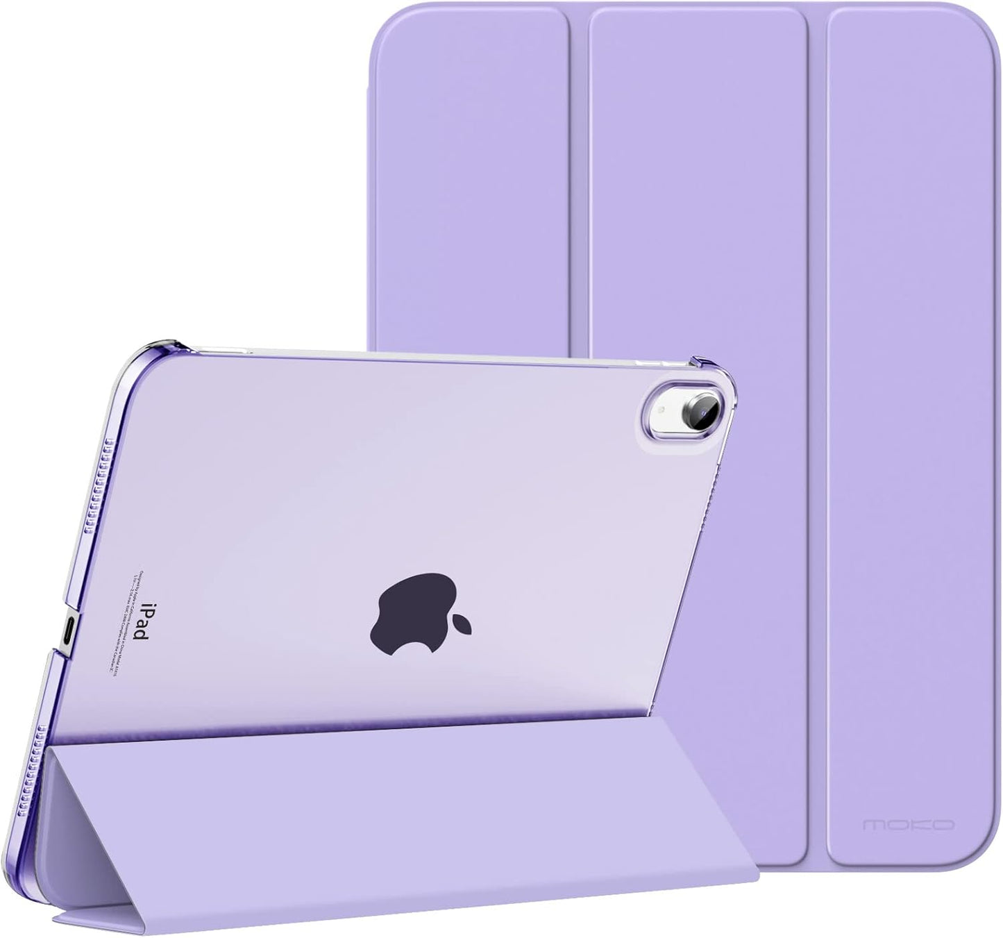 Case for Ipad (A16) 11Th Generation 11 Inch 2025, Ipad 10Th Generation 10.9 Inch 2022, Slim Stand Protective Cover with Hard PC Translucent Back Shell Cover, Support Touch ID, Navy Blue