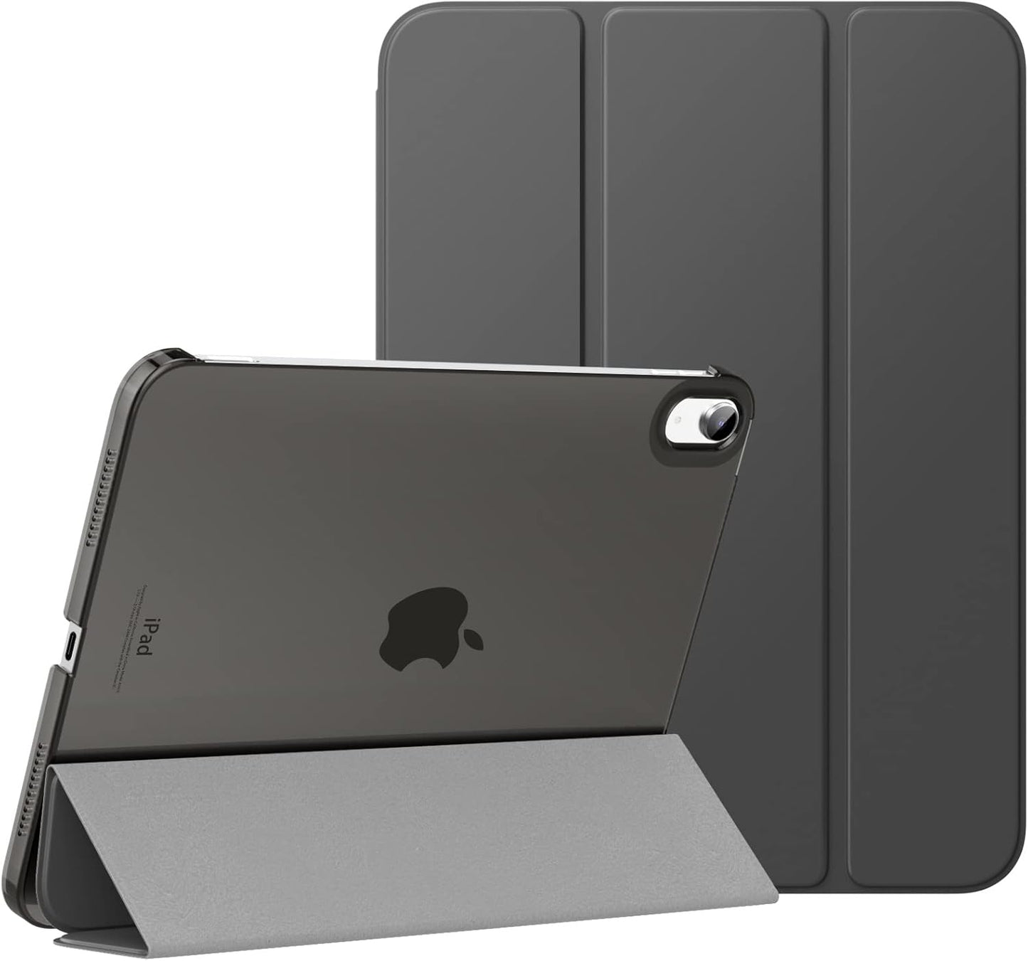 Case for Ipad (A16) 11Th Generation 11 Inch 2025, Ipad 10Th Generation 10.9 Inch 2022, Slim Stand Protective Cover with Hard PC Translucent Back Shell Cover, Support Touch ID, Navy Blue