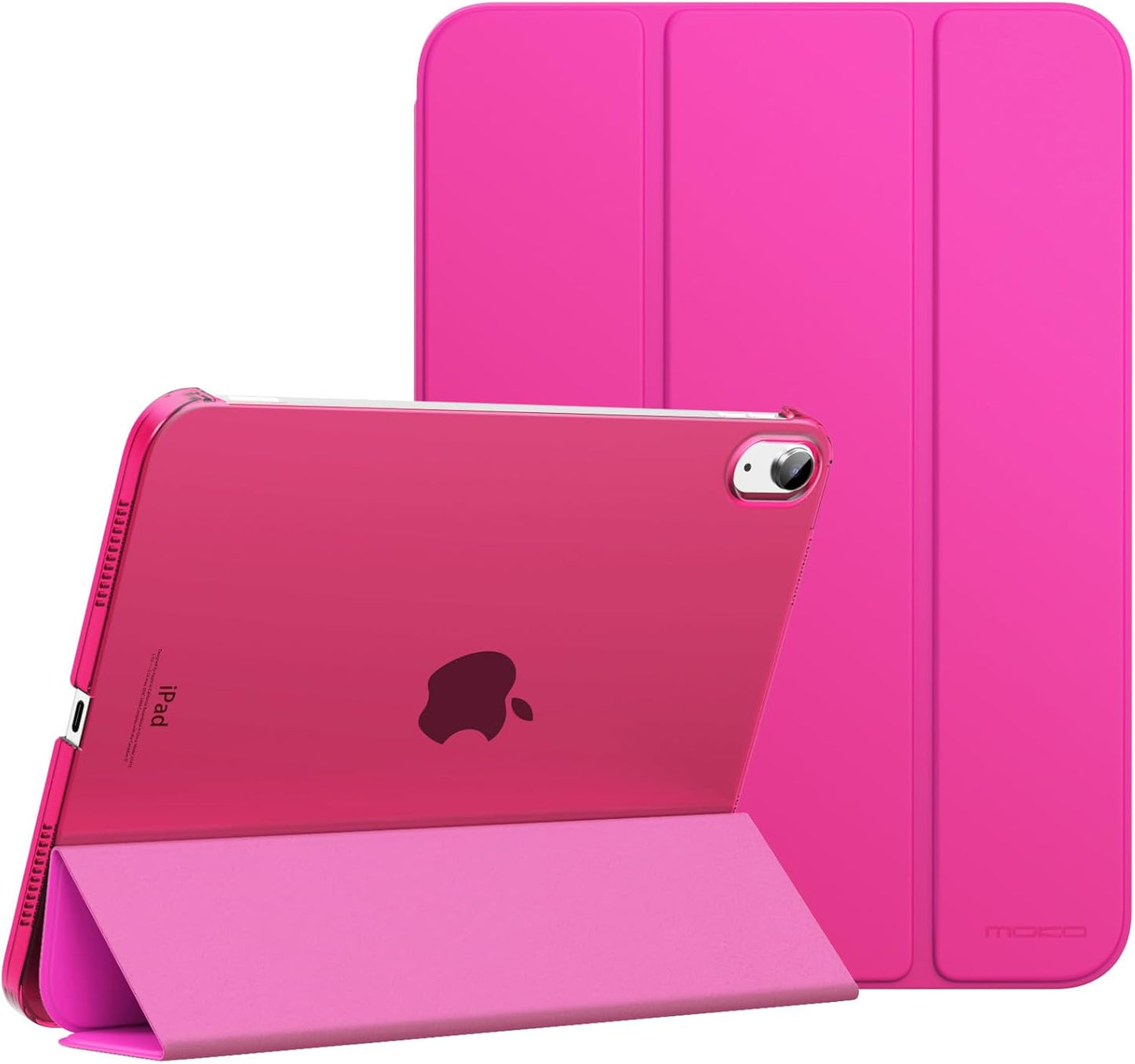 Case for Ipad (A16) 11Th Generation 11 Inch 2025, Ipad 10Th Generation 10.9 Inch 2022, Slim Stand Protective Cover with Hard PC Translucent Back Shell Cover, Support Touch ID, Navy Blue