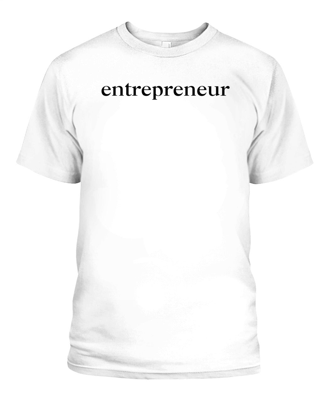 Limitless Entrepreneur Mindset Minimalist Style T-Shirt – for Persons who Manage any Enterprise or Business