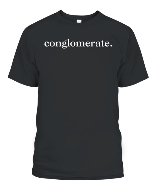 Conglomerate  Mindset Minimalist Style T-Shirt – for Business Acquirers,Company Buyers, Strategic Thinkers and Business Minds