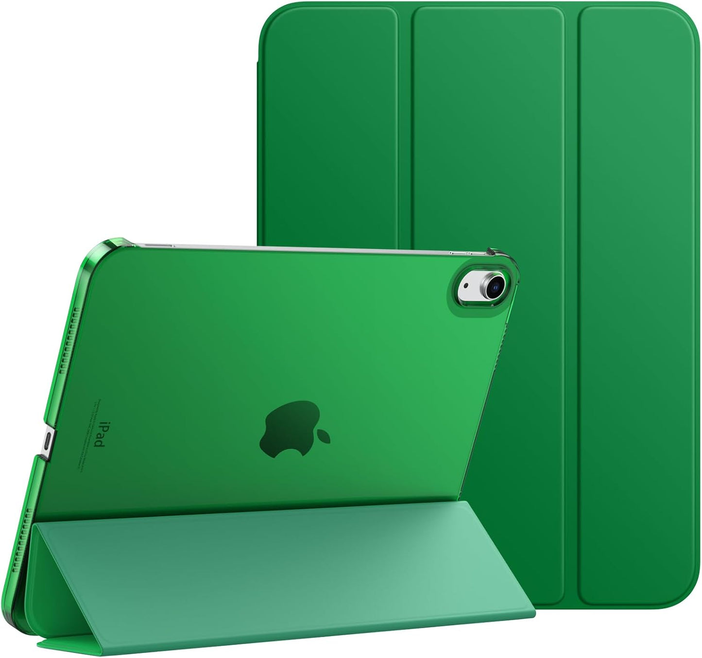 Case for Ipad (A16) 11Th Generation 11 Inch 2025, Ipad 10Th Generation 10.9 Inch 2022, Slim Stand Protective Cover with Hard PC Translucent Back Shell Cover, Support Touch ID, Navy Blue