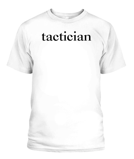 Limitless Tactician Strategic Mindset Minimalist Style T-Shirt – for Gamers, Thinkers, Leaders, Planners, Decision Makers and Strategist