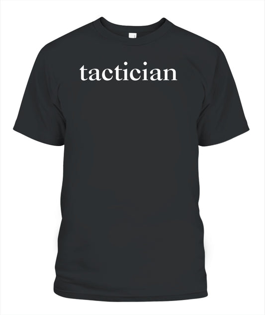 Limitless Tactician Strategic Mindset Minimalist Style T-Shirt – for Gamers, Thinkers, Leaders, Planners, Decision Makers and Strategist
